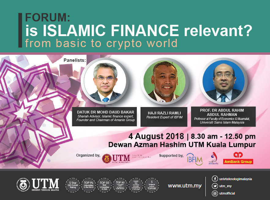 Upcoming Event: Islamic Finance Forum